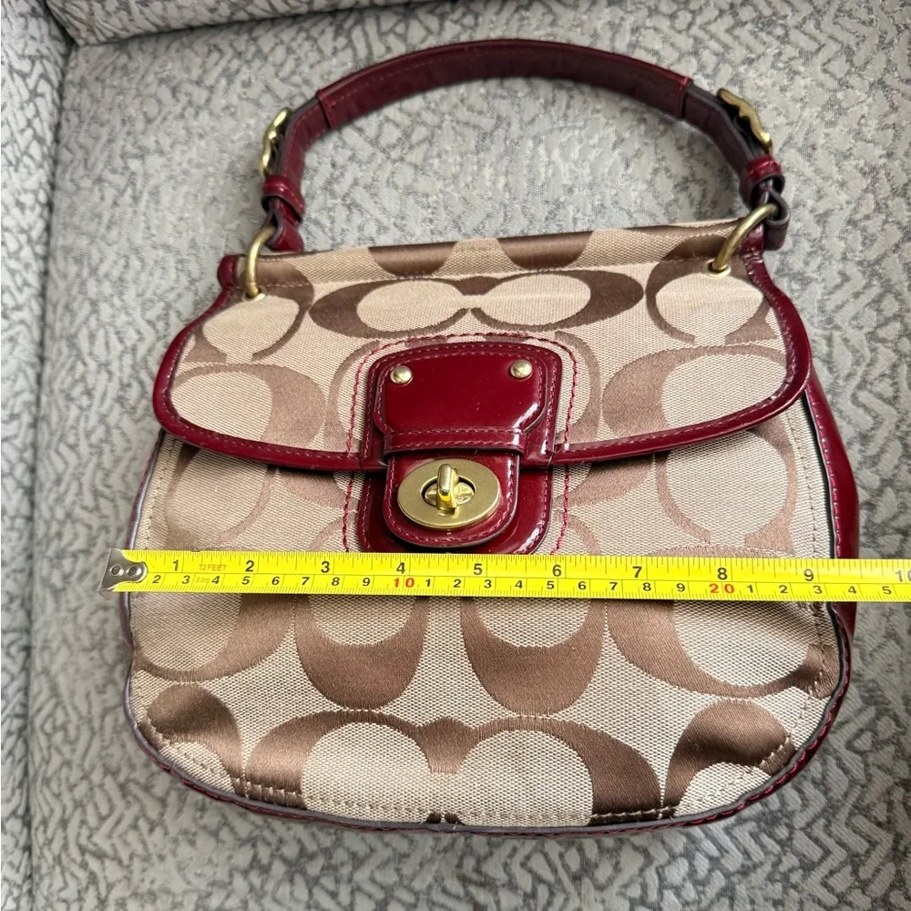 Coach Signature Willis Anniversary Canvas Bag